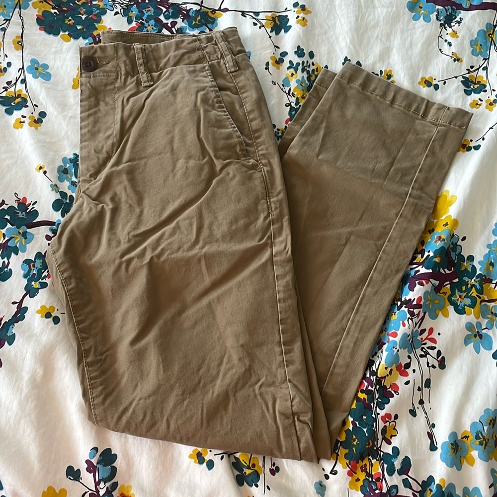 AE Original Straight Lived In Khakis